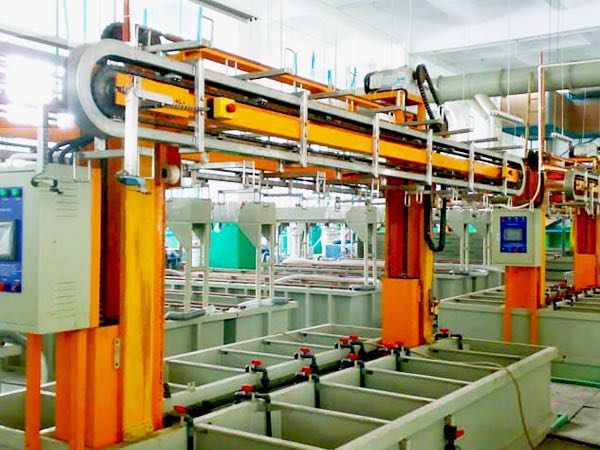 手動環(huán)形掛鍍生產(chǎn)線 手動環(huán)形掛鍍生產(chǎn)線