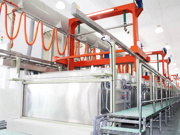 全自動陽極氧化生產線 全自動陽極氧化生產線